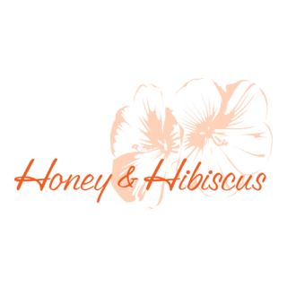 Honey & Hibiscus Logo PNG Vector