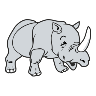 Horny Rhino, Rosarito Logo PNG Vector