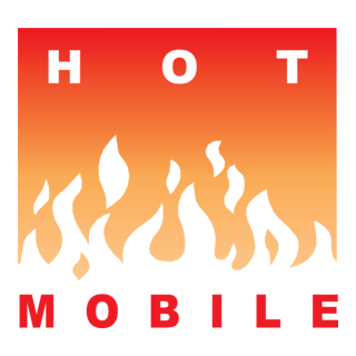 Hot Mobile Logo PNG Vector