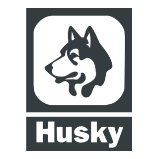 Husky Logo PNG Vector