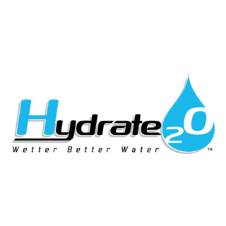 Hydrate2o wetter better water Logo PNG Vector