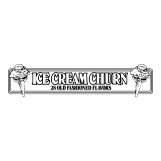 Ice Cream Churn Logo PNG Vector