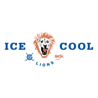 Icecool Lions Logo PNG Vector