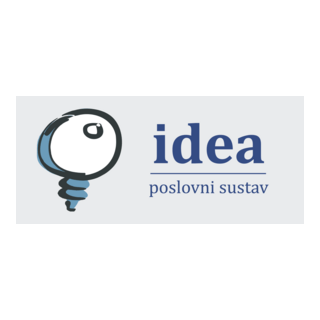 Idea Poslovni Sustav Logo PNG Vector