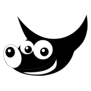 gimp black Logo PNG Vector