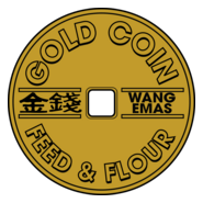 Gold Coin Logo PNG Vector