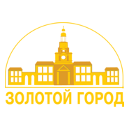 Gold Town Logo PNG Vector