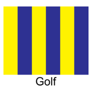 Golf Flag Logo PNG Vector