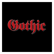 Gothic Logo PNG Vector