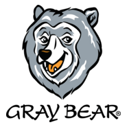 Gray Bear Logo PNG Vector