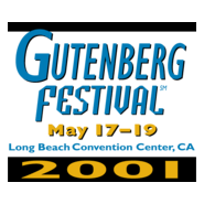 Gutenberg Festival Logo PNG Vector