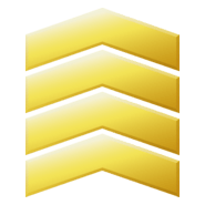 Halo 3 Medals - Gunnery Sergeant Grade 1 Logo PNG Vector