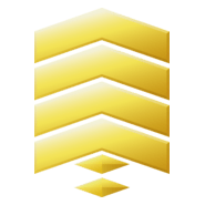 Halo 3 Medals - Gunnery Sergeant Grade 3 Logo PNG Vector