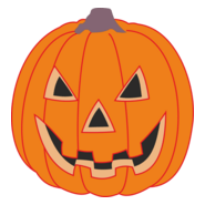Haloween Pumpkin Logo PNG Vector