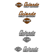 HARLEY -ORLANDO Logo PNG Vector
