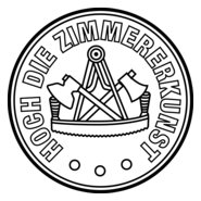 Hoch Die Zimmererkunst black Logo PNG Vector