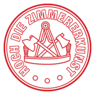 Hoch Die Zimmererkunst Red Logo PNG Vector