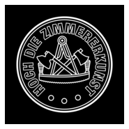 Hoch Die Zimmererkunst White Logo PNG Vector