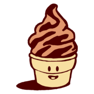Ice Cream Logo PNG Vector