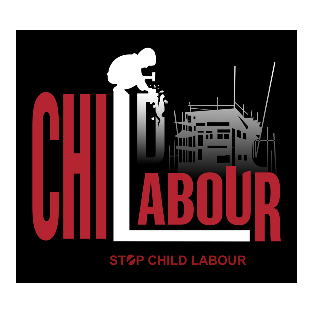 Child Labour Logo PNG Vector