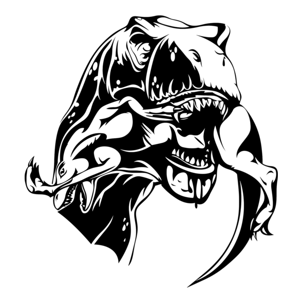 ram trx eating raptor Logo PNG Vector