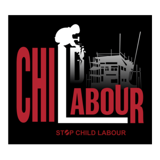 Child Labour Logo PNG Vector