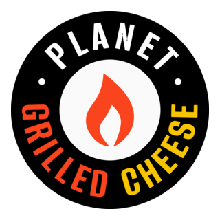 Planet Grilled Cheese Logo PNG Vector