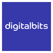 DigitalBits (XDB) Text Logo PNG Vector