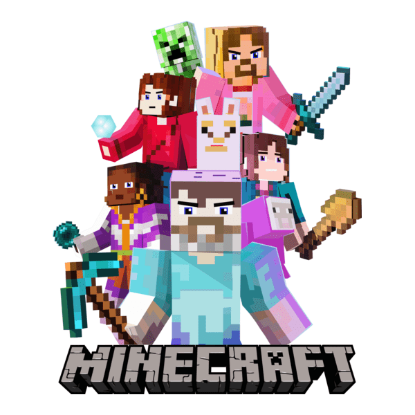 A Minecraft Movie Logo PNG Vector