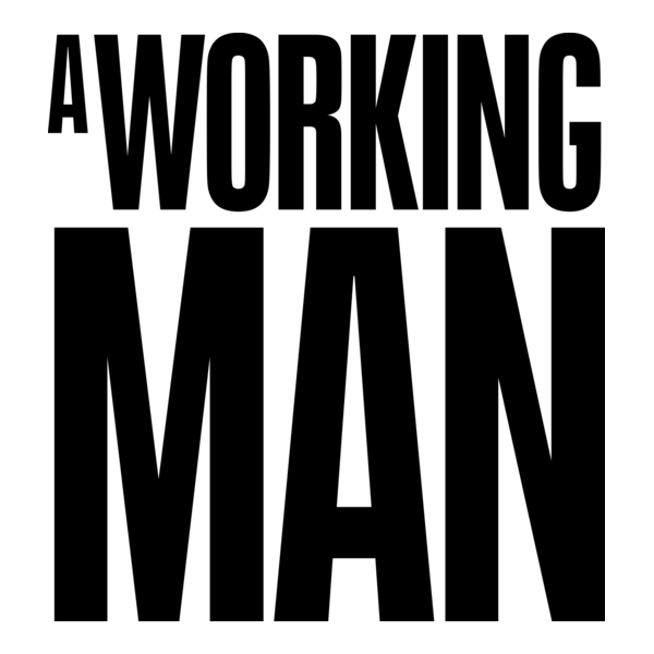 A Working Man Logo PNG Vector