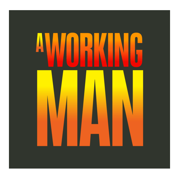 A Working Man Logo PNG Vector