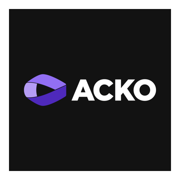 ACKO Insurance Logo PNG Vector