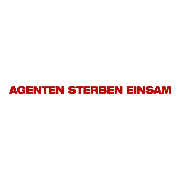 Agenten sterben einsam Logo PNG Vector