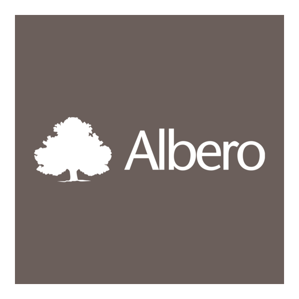 Albero Parke White Logo PNG Vector