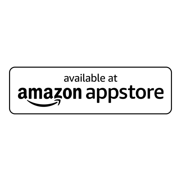 Amazon Appstore Badge White Logo PNG Vector