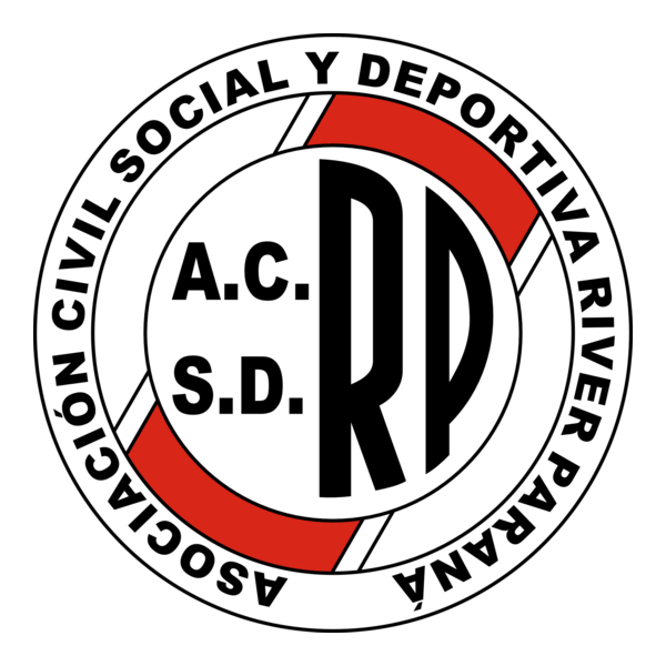 Asociación Civil Social y Deportiva River Paraná Logo PNG Vector
