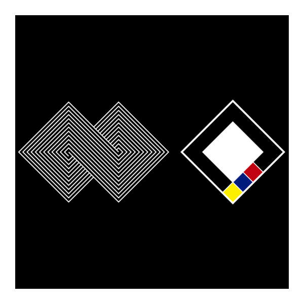 Banco Popular Ecuador evolucion fondo negro Logo PNG Vector