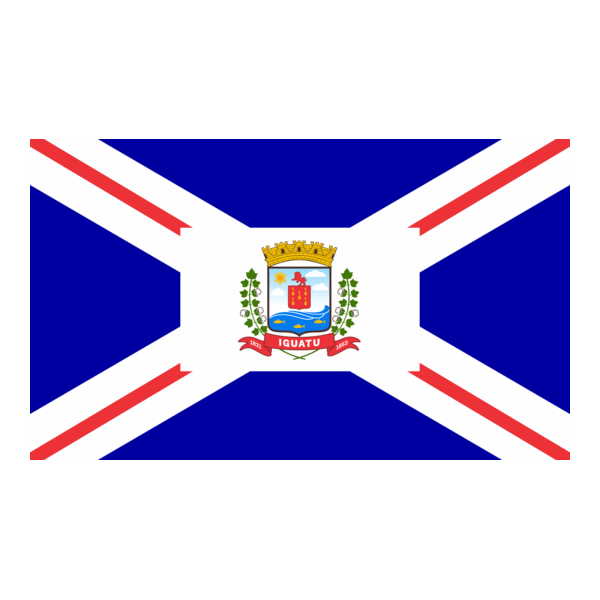 Bandeira de Iguatu-Ce 2025 Modernizada Logo PNG Vector