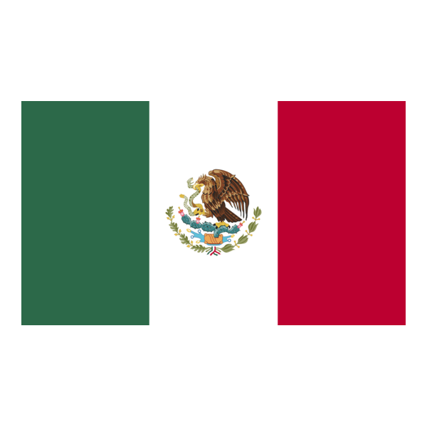 Bandera De Mexico Logo PNG Vector