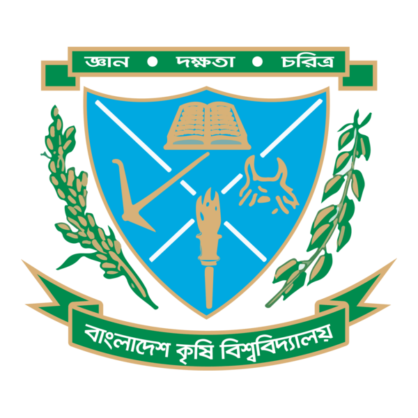 Bangladesh Agricultural University Logo PNG Vector