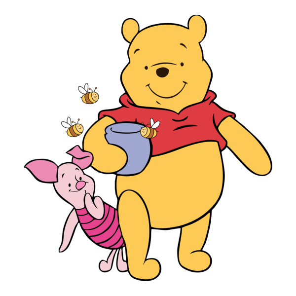 Bear Pooh Logo PNG Vector