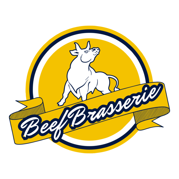 Beef Brasserie Logo PNG Vector