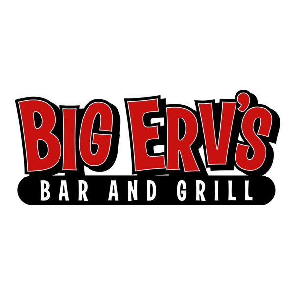 Big Erv's Bar & Grill Logo PNG Vector