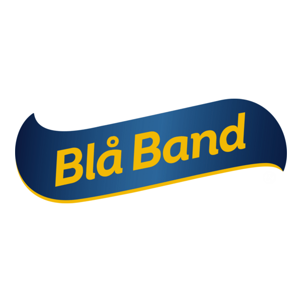 Blå Band Logo PNG Vector