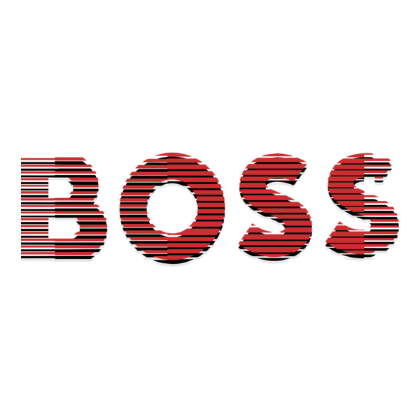 BOSS Line Chop Logo PNG Vector