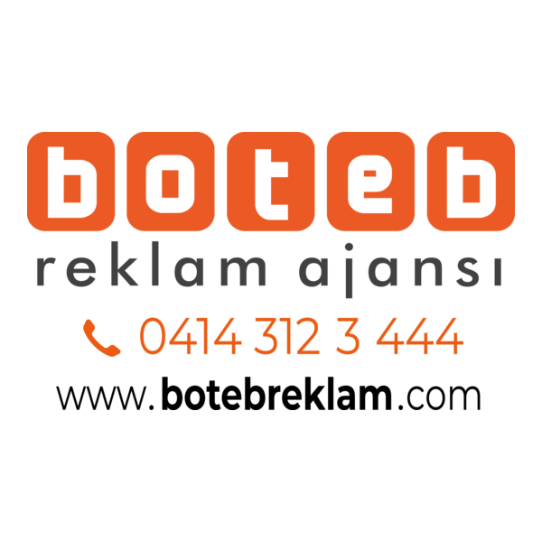 Boteb Reklam Ajansı Logo PNG Vector