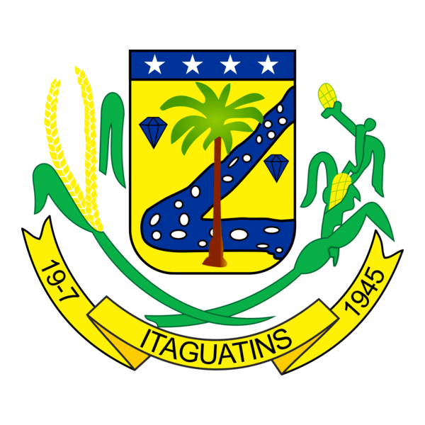 BRASÃO DA CIDADE DE ITAGUATINS Logo PNG Vector