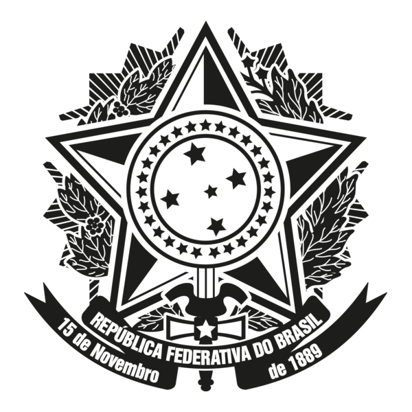 Brasão da República Federativa do Brasil (Neg) Logo PNG Vector
