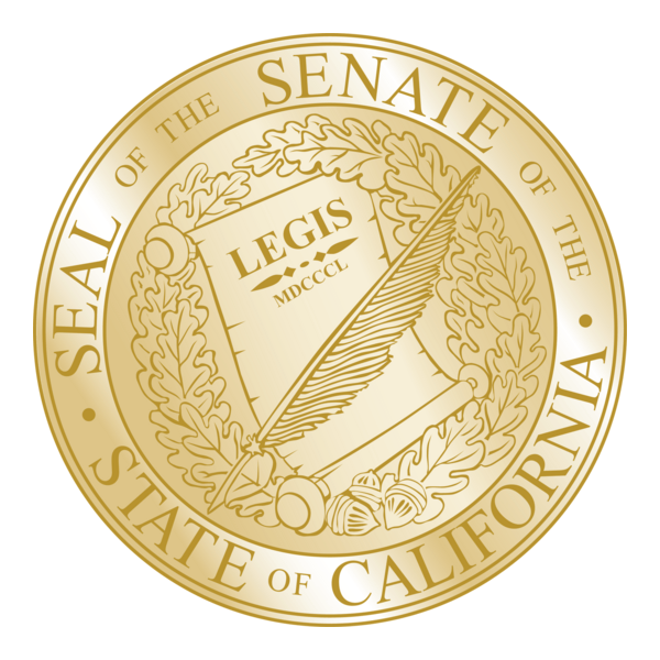California State Senate Seal Logo PNG Vector