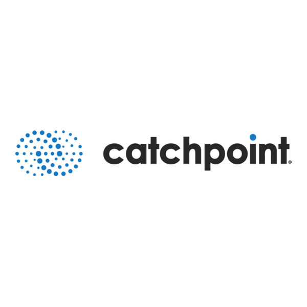 Catchpoint Horizontal Duocolor Charcoal Logo PNG Vector